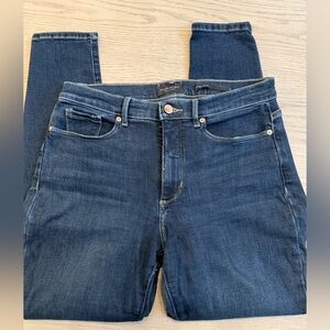 Banana Republic premium denim mid rise skinny Women's Blue Jeans size 29